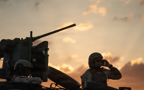 U.S. Marines, allied forces conduct combined arms live fire exercise during Sea Breeze 26 in Romania