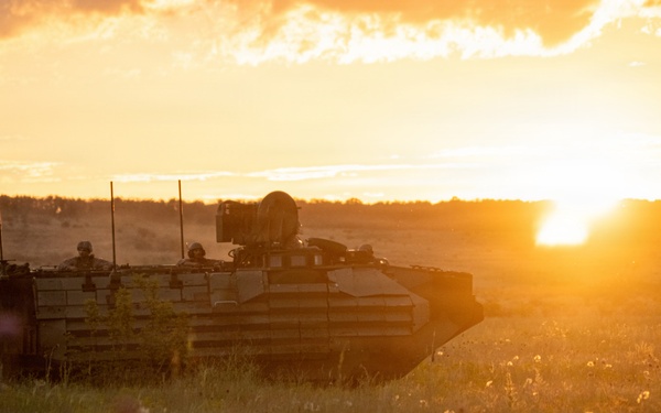 U.S. Marines, allied forces conduct combined arms live fire exercise during Sea Breeze 26 in Romania