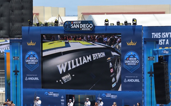 NASCAR Drivers Walkout at NASCAR San Diego Weekend
