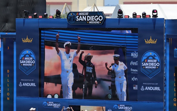 NASCAR Drivers Walkout at NASCAR San Diego Weekend