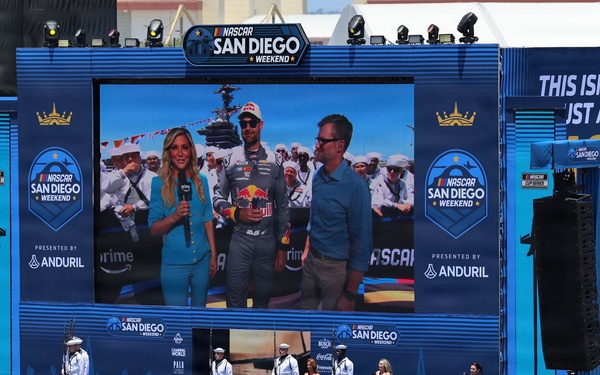 NASCAR Drivers Walkout at NASCAR San Diego Weekend