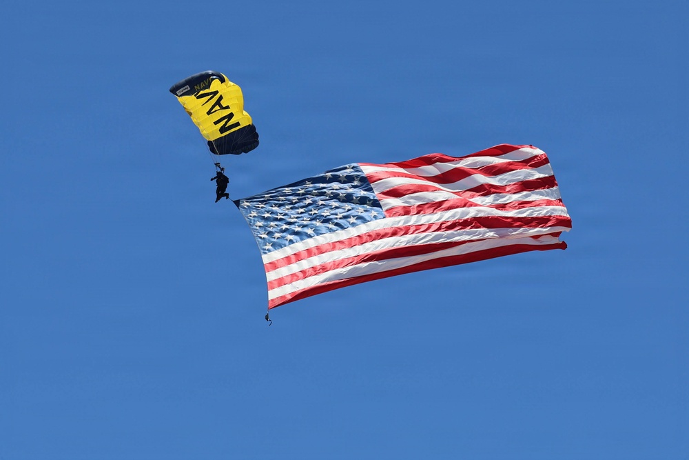 Leapfrogs perform during NASCAR San Diego Weekend