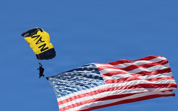 Leapfrogs perform during NASCAR San Diego Weekend