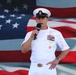 Naval Base Coronado CMC reenlists at NASCAR San Diego Weekend