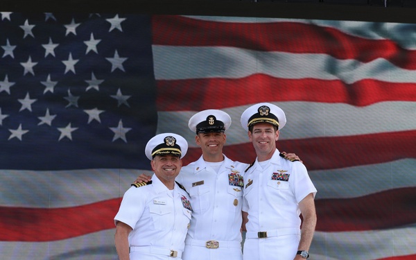Naval Base Coronado CMC Re-enlists at NASCAR San Diego Weekend