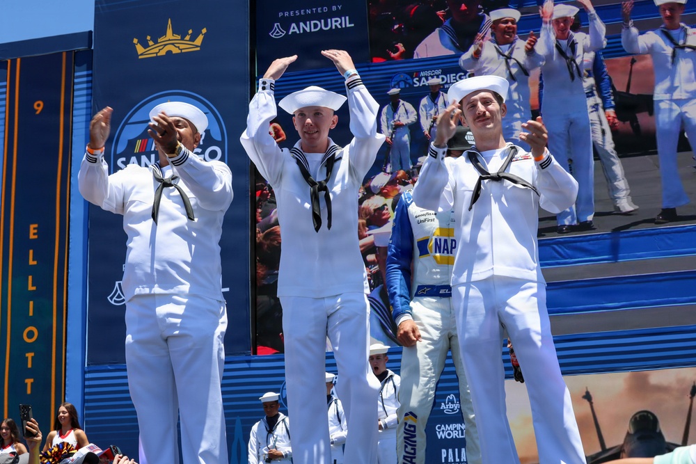 Historic NASCAR Race Begins on Naval Base Coronado