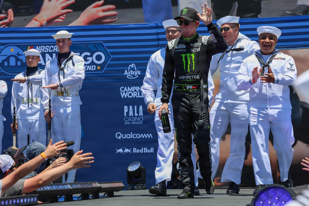 Historic NASCAR Race Begins on Naval Base Coronado