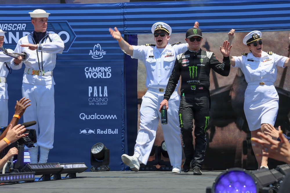 Historic NASCAR Race Begins on Naval Base Coronado
