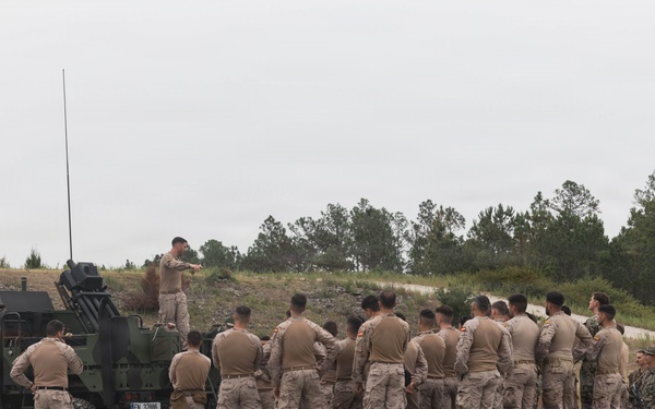 Fleet Exercise 250 | Marines with 1st Bn, 2nd Marines conduct Bilateral Mortar Range with Spanish marines