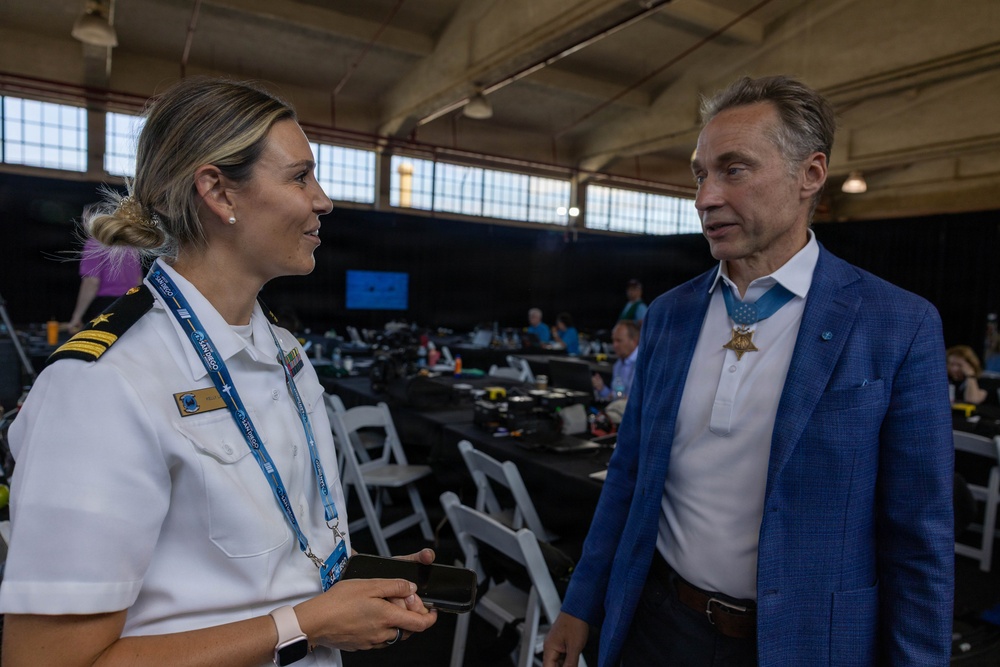 Medal of Honor Recipients Engage with Navy Leaders During NASCAR San Diego Weekend