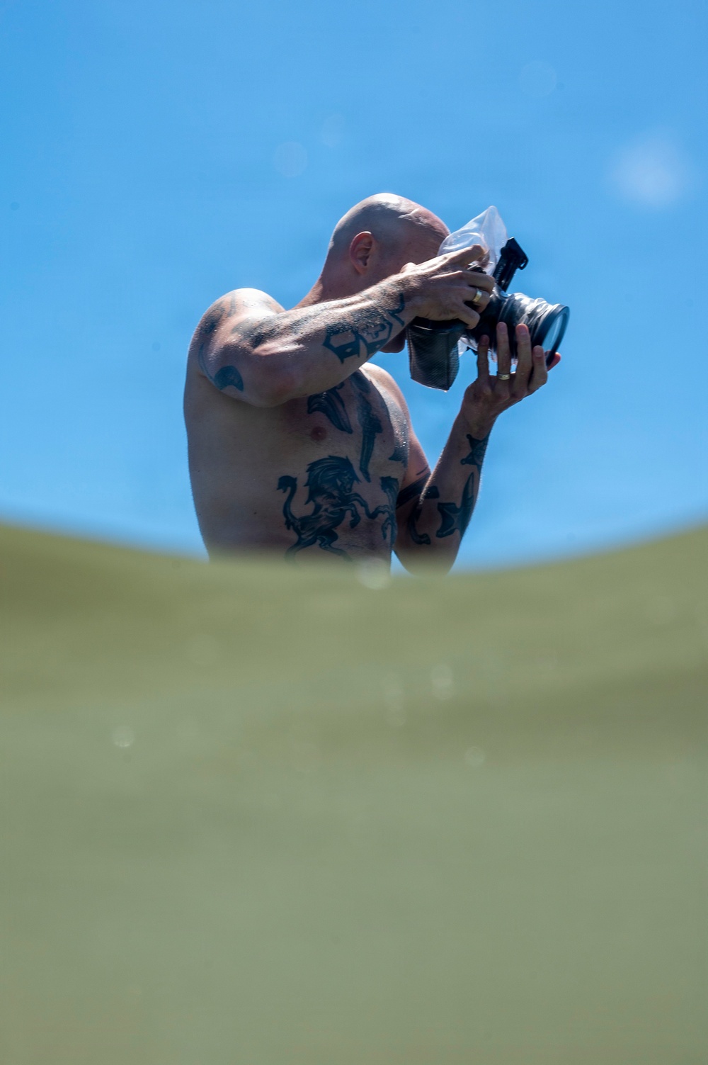 4th Combat Camera Squadron trains on underwater photography capabilities