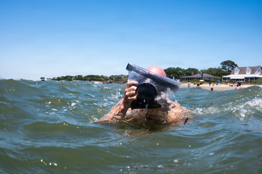 4th Combat Camera Squadron trains on underwater photography capabilities