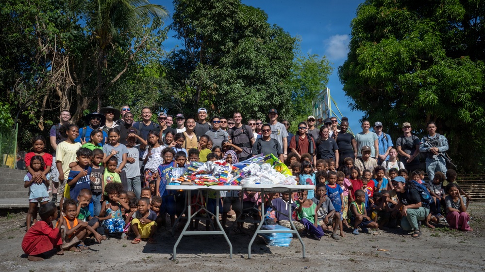 21st AEW connects with international communities