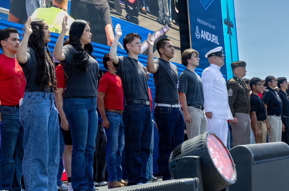 Past, Present and Future Service Members Recognized During NASCAR San Diego Weekend