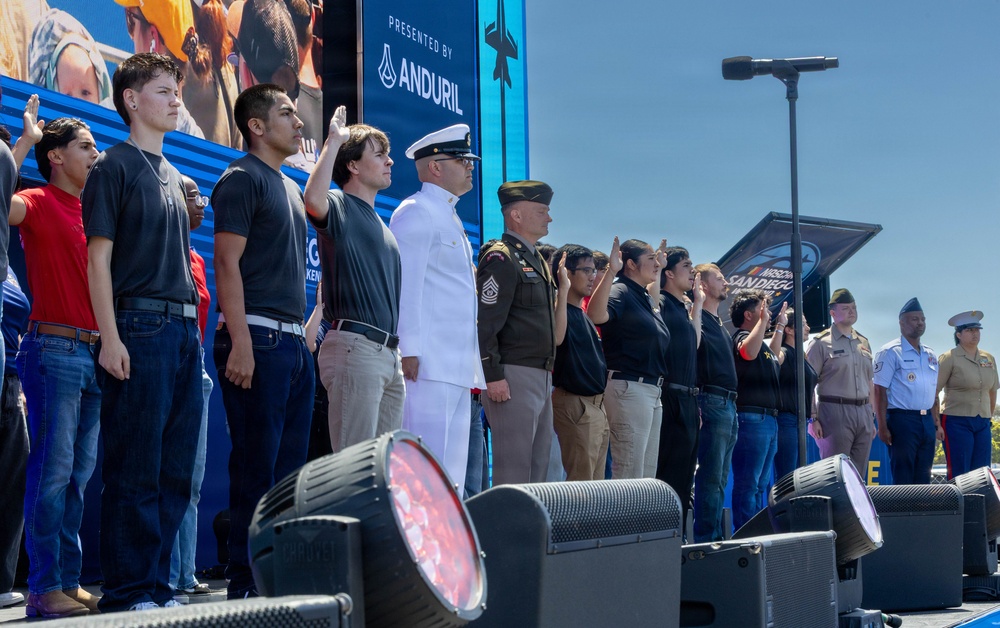 Past, Present and Future Service Members Recognized During NASCAR San Diego Weekend