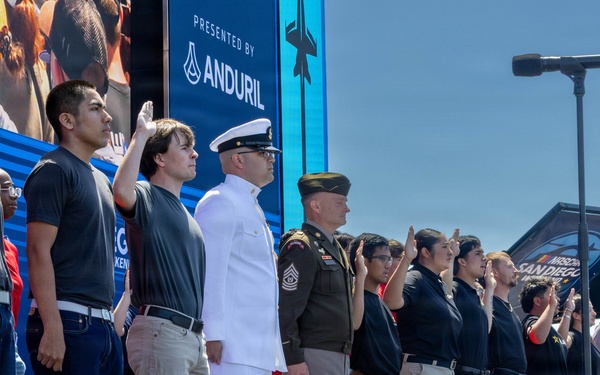 Past, Present and Future Service Members Recognized During NASCAR San Diego Weekend