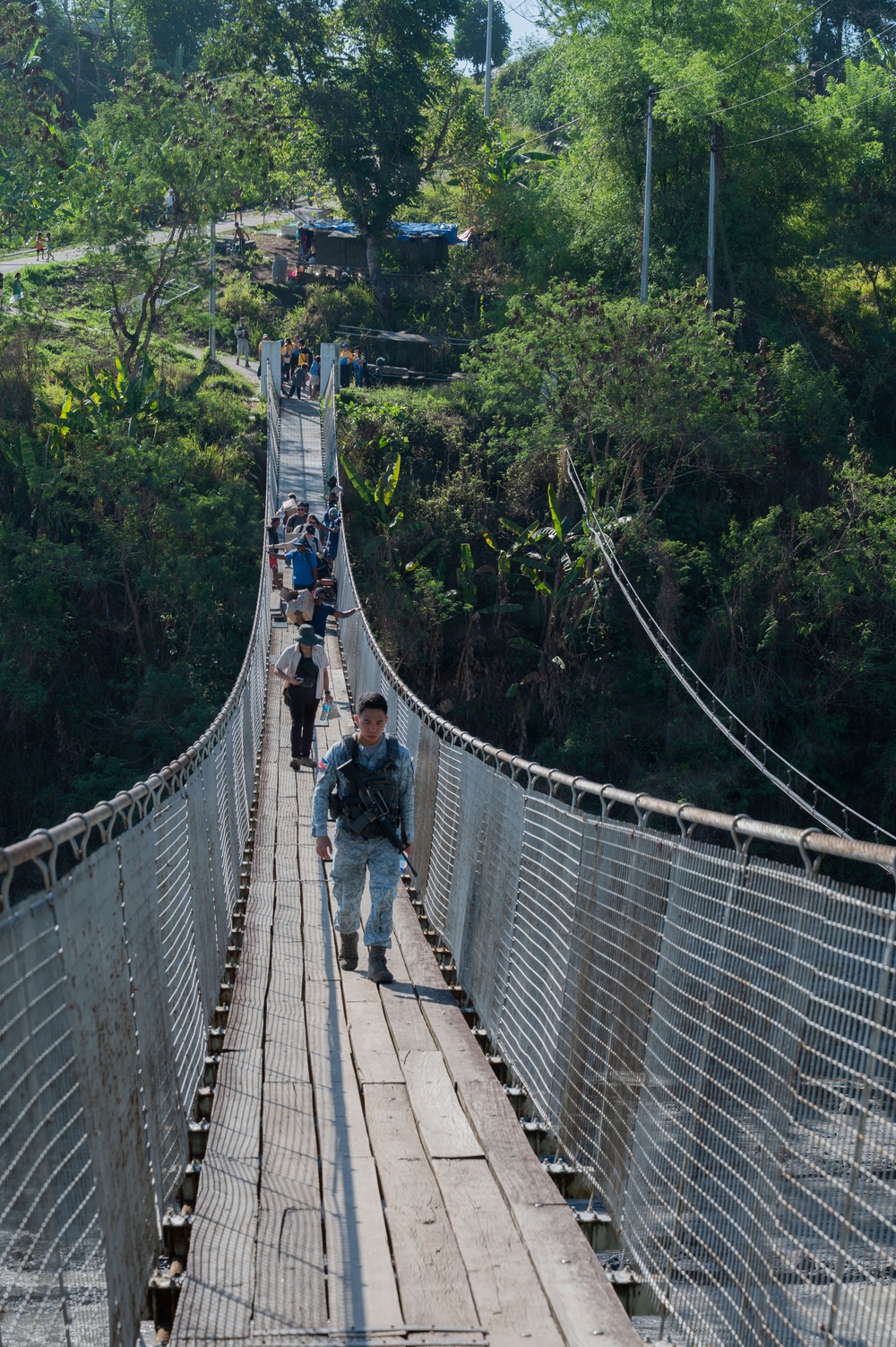21st AEW connects with international communities