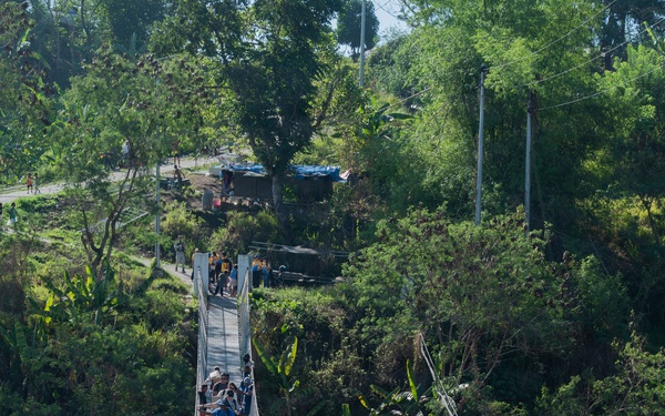 21st AEW connects with international communities