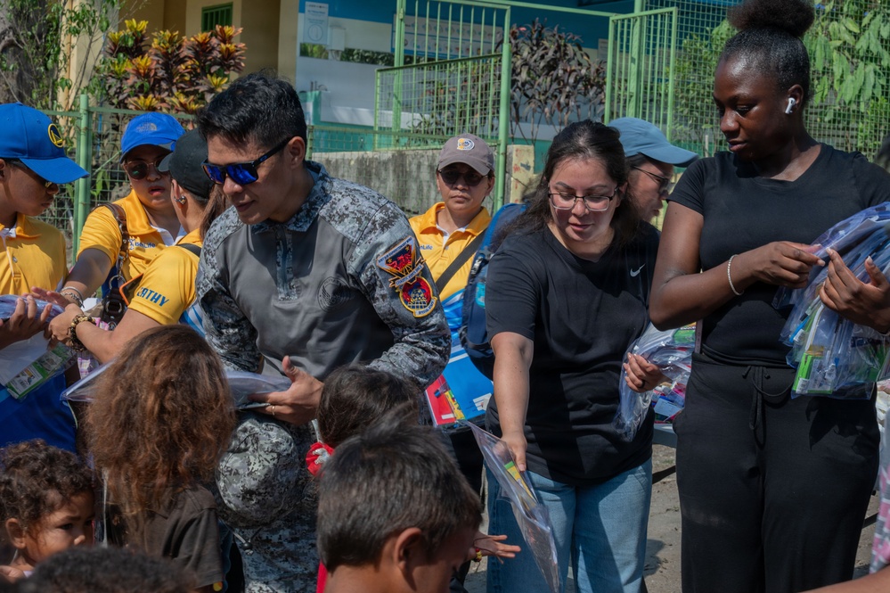 21st AEW connects with international communities