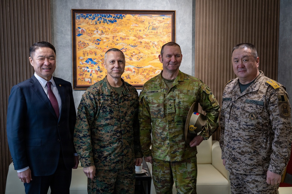 U.S. Pacific Command Deputy Commander Visits Mongolia, Reaffirms Strategic ‘Third Neighbor’ Partnership