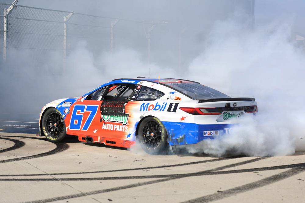 NASCAR San Diego Weekend Victory Lane burnout