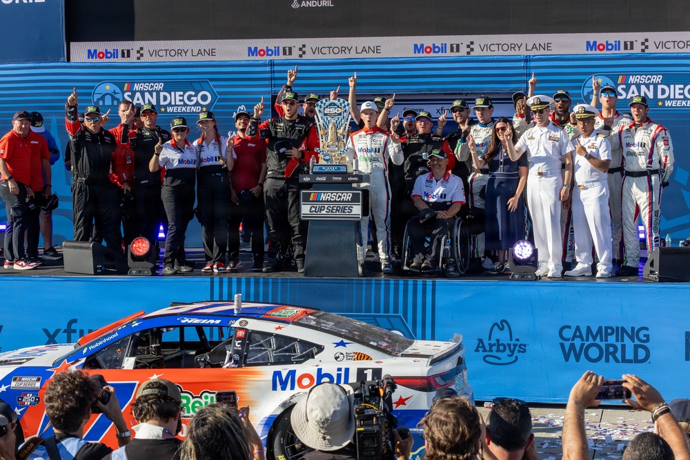 NASCAR driver Corey Heim wins the NASCAR Cup Series