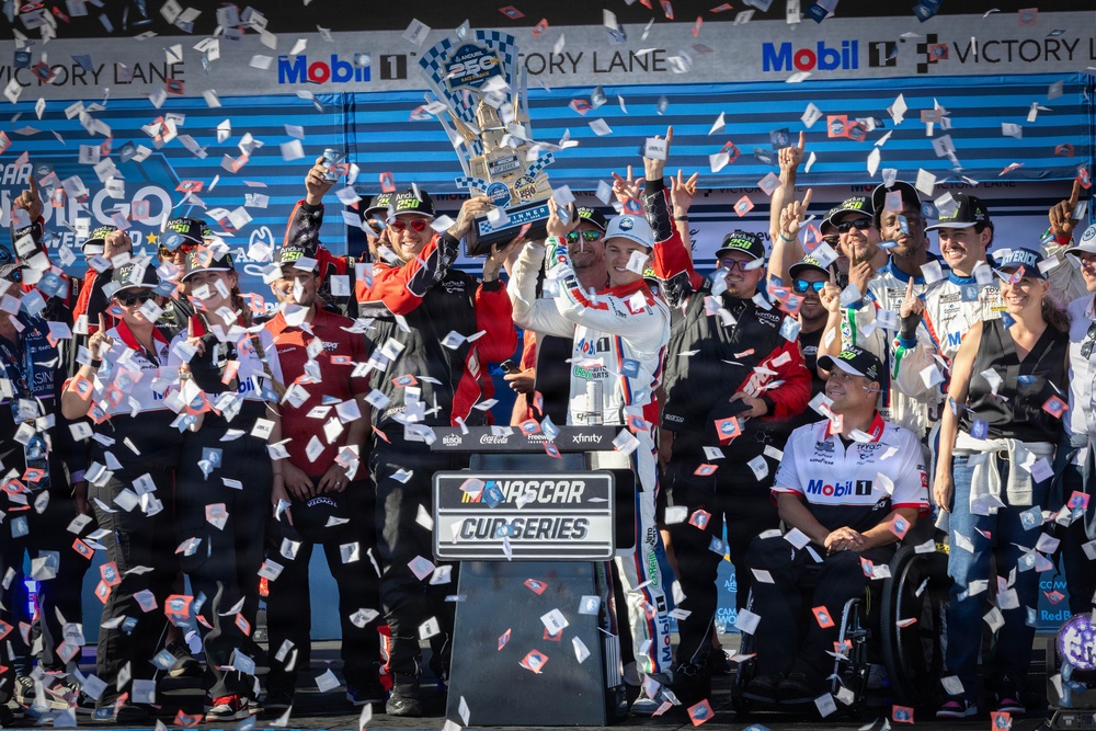 NASCAR driver Corey Heim wins the NASCAR Cup Series