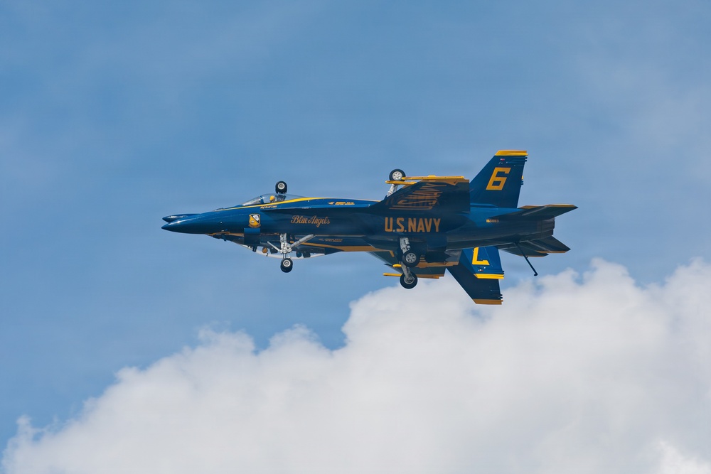 Blue Angels perform at Naval Air Station Patuxent River Air Show