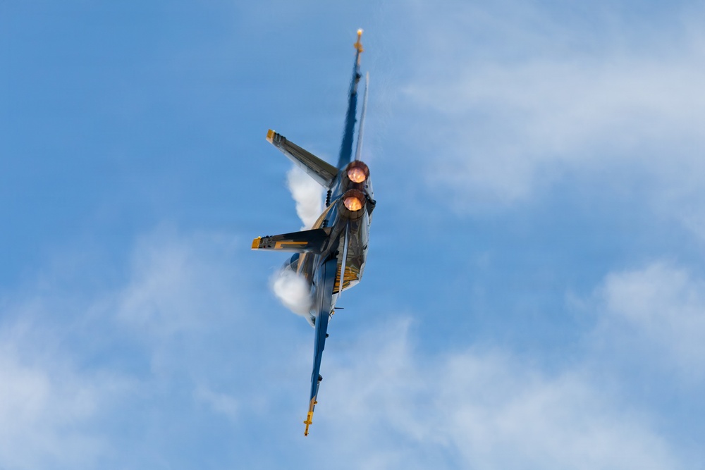 Blue Angels perform at Naval Air Station Patuxent River Air Show