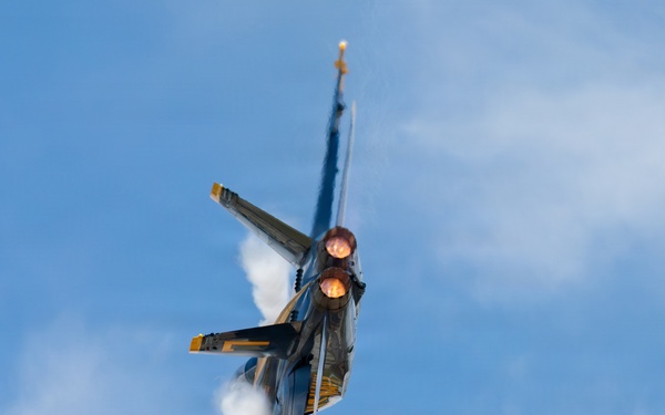 Blue Angels perform at Naval Air Station Patuxent River Air Show