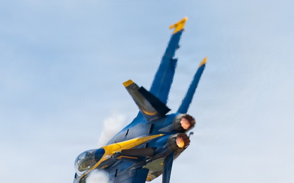 Blue Angels perform at Naval Air Station Patuxent River Air Show