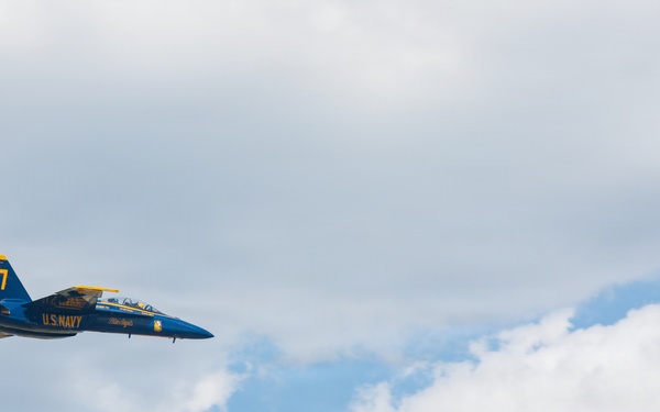 Blue Angels perform at Naval Air Station Patuxent River Air Show