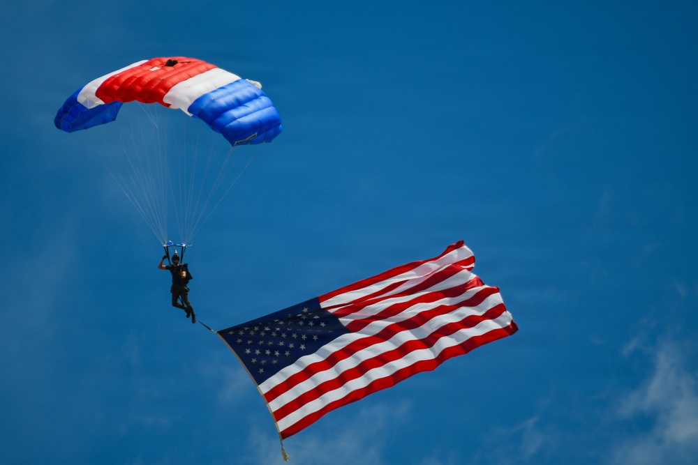 The Skygoats perform at Naval Air Station Patuxent River Air Show