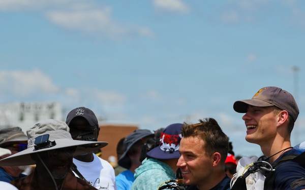 The Skygoats perform at Naval Air Station Patuxent River Air Show