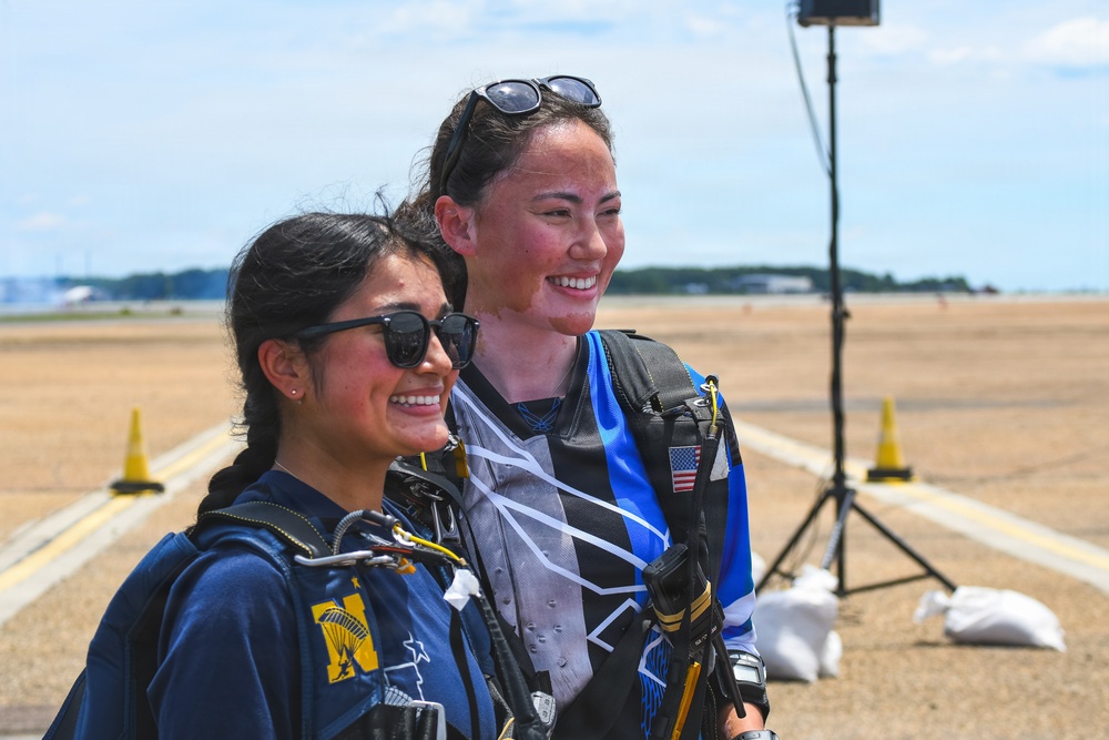 The Skygoats perform at Naval Air Station Patuxent River Air Show