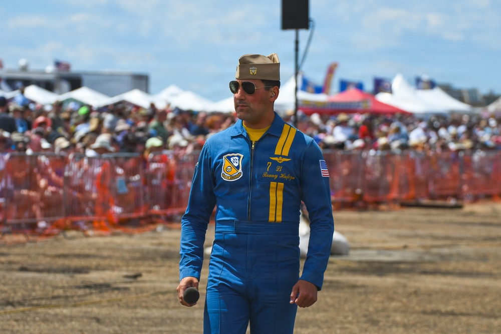 Blue Angels perform at Naval Air Station Patuxent River Air Show