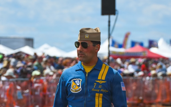 Blue Angels perform at Naval Air Station Patuxent River Air Show