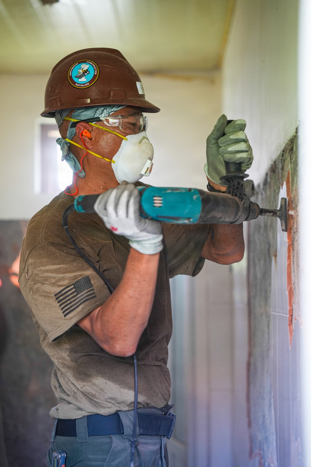 Pacific Partnership 2026 Engineering Team Conduct Renovations at Le Ninh Medical Center in Quang Tri, Vietnam, June 21, 2026