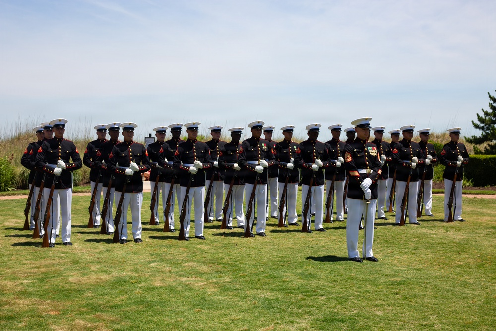 Sail 250 Virgina Silent drill Platoon