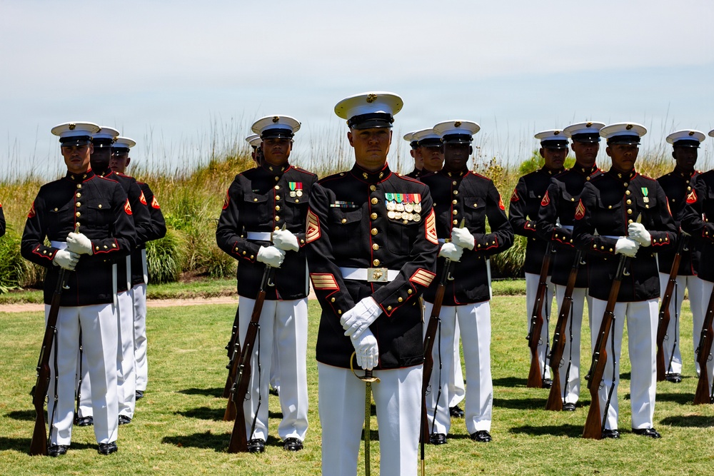 Sail 250 Virgina Silent drill Platoon