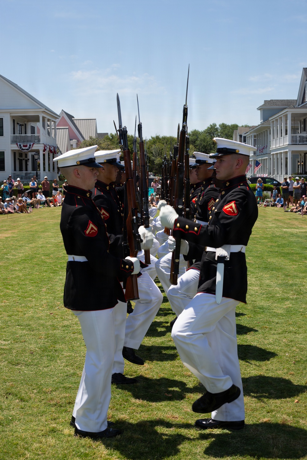 Sail 250 Virgina Silent drill Platoon