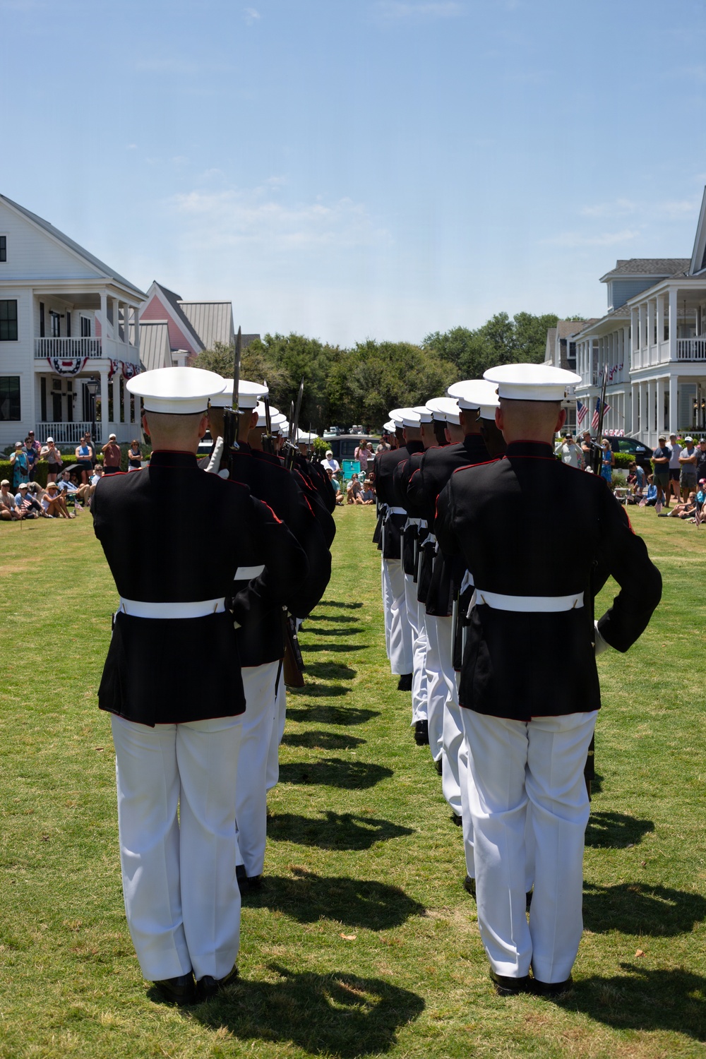 Sail 250 Virgina Silent drill Platoon