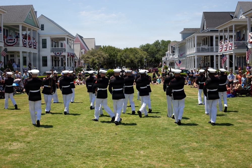 Sail 250 Virgina Silent drill Platoon