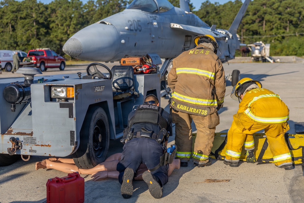 First Responder Emergency Training at MCAS Beaufort