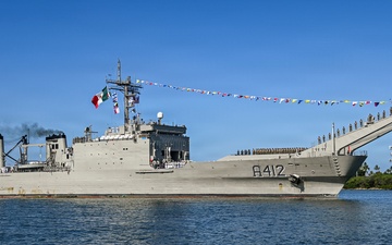 ARM Usumacinta (A412) Arrives at Pearl Harbor-Hickam for RIMPAC 2026