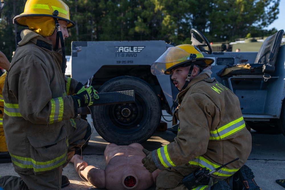 First Responder Emergency Training at MCAS Beaufort