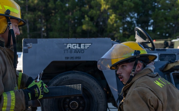 First Responder Emergency Training at MCAS Beaufort