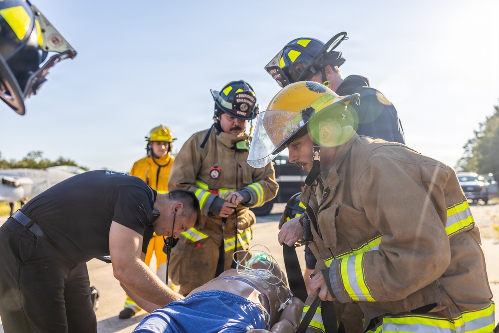 First Responder Emergency Training at MCAS Beaufort