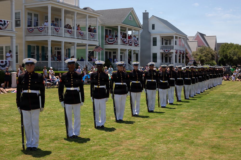Sail 250 Virgina Silent drill Platoon