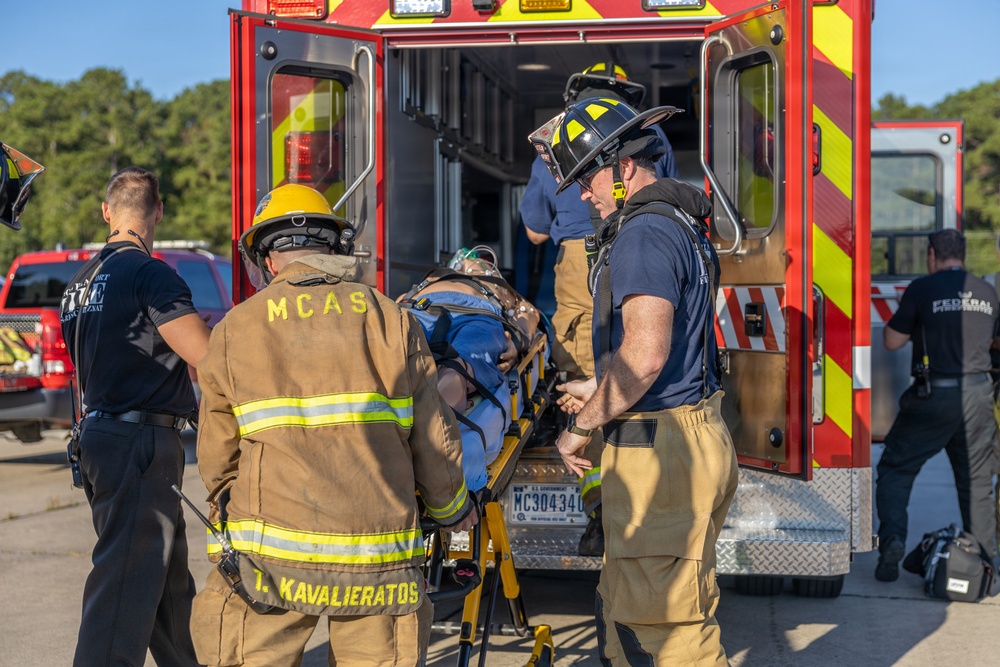 First Responder Emergency Training at MCAS Beaufort